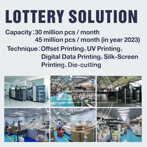 Tarjeta de Raspar para Lotería Ecológica de Primera Calidad, Cartón Corrugado/Dúplex, Resistente, Color Personalizado, Hermosos Diseños Impresos - Product Image 6