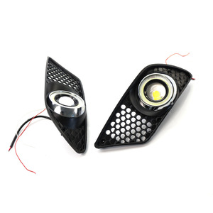 Kit de Mejora de Rejilla de Luz Antiniebla para Mercedes-Benz Clase C W204, Ojo de Ángel LED Blanco, Ángulo de Haz de 120 Grados - Product Image 1