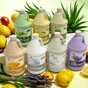 Atacado Nutritivo 1 Galão Fragrância Livre Orgânico Unscented Colágeno Creme Massagem Spa Pedicure Loção Para Unhas Spa Salon - Product Image 4