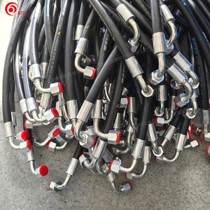 <span class=keywords><strong>Tuyau</strong></span> hydraulique flexible en caoutchouc haute pression <span class=keywords><strong>de</strong></span> qualité supérieure, à très longue <span class=keywords><strong>durée</strong></span> <span class=keywords><strong>de</strong></span> <span class=keywords><strong>vie</strong></span>, pour l'air, l'huile, l'eau, le <span class=keywords><strong>gaz</strong></span> et le carburant - Product Image 2