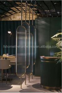 ตกแต่งผนังโลหะพาร์ทิชันการออกแบบที่ทันสมัยกระจกกระจก<span class=keywords><strong>ห้อง</strong></span> Divider แผงหน้าจอสำหรับโครงการโรงแรมหรือ<span class=keywords><strong>ห้อง</strong></span>นั่งเล่น - Product Image 4