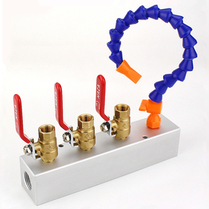 Bloco de Distribuição de Ar em Liga de Alumínio, Distribuidor de Ar, Linha de Derivação, Coletor de Ar Pneumático - Product Image 6