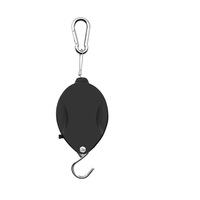 Support de plante rétractable pour le jardinage, crochet à poulie réglable pour suspendre des pots de fleurs et des jardinières