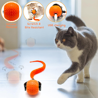 ZMaker 2025 Nouveau jouet interactif pour chat, balle rotative pour chat, 360° °   Jouet à bille roulante automatique