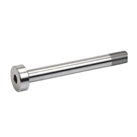 Axe de moteur à filetage long en acier inoxydable usiné CNC de haute précision