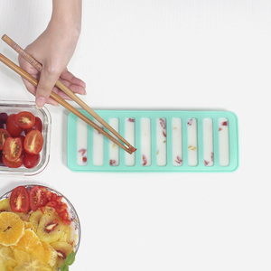 แม่พิมพ์ทำน้ำแข็งซิลิโคน10แบบนำกลับมาใช้ได้,ถาด DIY สำหรับใส่เครื่องดื่มทรงไส้กรอก - Product Image 2