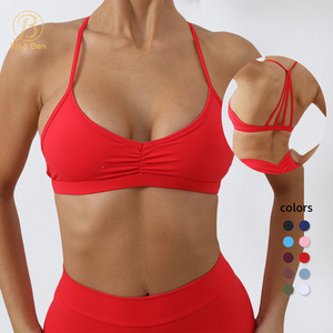 Offre spéciale vêtements pour femmes soutiens-gorge de sport dos nu bretelles réglables tenue <span class=keywords><strong>exercice</strong></span> entraînement vêtements actifs soutien-gorge - Product Image 1