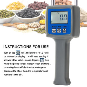 Máy Đo Độ Ẩm Hạt TK100G Thương Hiệu Mới 100% Máy Đo Độ Ẩm Hạt Lúa Mì Ngô Đậu Nành Lúa Gạo Lúa Mạch - Product Image 6