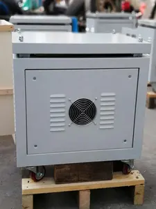 Transformador de reforço tipo seco trifásico para Venezuela, estrutura de bobina de autotransformador tipo 10KVA 220V a 380V, preço barato