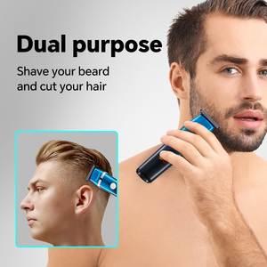 New Arrival Professional Rechargeable Hair Set for Men Barber Foil <b>Shaver</b> Trimmer USB Household Hair Set - Product Image 5