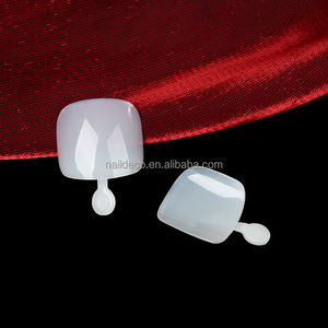 <span class=keywords><strong>Faux</strong></span> ongles transparents naturels pour pédicure, patchs pour les pieds, <span class=keywords><strong>faux</strong></span> ongles, conseils de manucure, lot de 120 pièces/boîte - Product Image 2