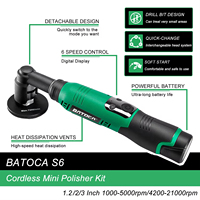Polisseuse sans fil BATOCA 12V Nano pour le polissage automobile