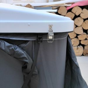 Tùy chỉnh nhôm <span class=keywords><strong>Camper</strong></span> van Roof Top Lều Top cắm trại xe ABS vỏ cứng Roof Top Lều Trọng lượng nhẹ xe Lều mái cho doanh số bán hàng - Product Image 6