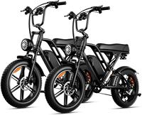 Vélo électrique à pneus larges OBX G60 1000W 48V 20Ah pour les concessionnaires et distributeurs de vélos, stock en entrepôt aux États-Unis
