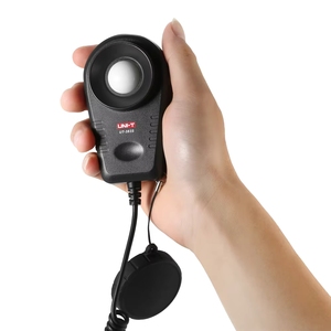 UNI-T UT383S Luxmètre numérique, mini mesureur de luminosité, résolution 0,1 cd/m, écran LCD rétroéclairé, lampe, temps d'échantillonnage de 0,5 s - Product Image 1