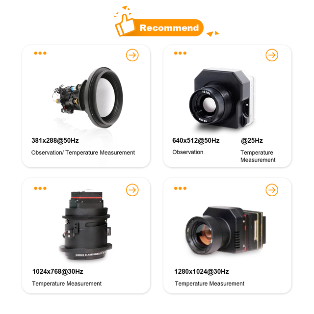 640x512 1280x1024 Radiometric High Temperatur Alarm 50Hz Thermal Network Camera 25-75mm Lens Digital for Drone IVa-BPLW1A/
