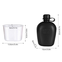 Kit de survie personnalisé en PC monobloc, entièrement automatique, chauffant, étanche, capacité 1L, pour camping en extérieur et situations d'urgence