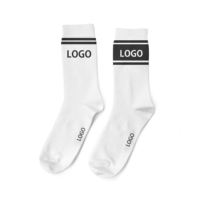 Chaussettes de sport pour hommes Elite, design personnalisé, couleur personnalisée, chaussettes de tennis, logo personnalisé, chaussettes rayées colorées