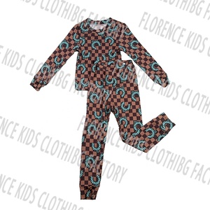 DH ODM Casual Print Style Christmas Green Striped Bamboo 2-Piece Set All-Season Customizable Toddler <strong>Boys</strong> <strong>Clothing</strong> for 8-12 - Product Image 3