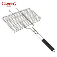 Outils de gril de barbecue en métal chromé CookBest Accessoires de cuisine en plein air durables