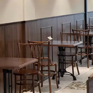 가장 인기있는 클래식 골동품 빈티지 청키 분리형 카트 레스토랑 주방 직사각형 라운드 금속 주철 테이블 다리