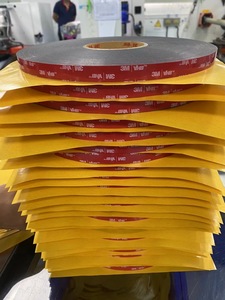 Nastro Adesivo Acrilico 3M Resistente al Calore, Grado Ingegneristico, Rosso, Sostitutivo, Sensibile alla Pressione per Taglio a Pressione a Doppia Faccia - Product Image 5