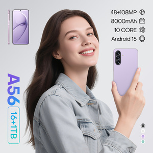 Original A56 điện thoại thông minh 16GB + 1TB 5G <span class=keywords><strong>Dual</strong></span> <span class=keywords><strong>Sim</strong></span> điện thoại di động Rom phiên bản toàn cầu mới - Product Image 4