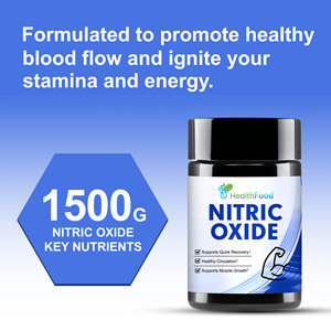 Capsules d'oxyde nitrique de haute qualité OEM ODM avec L-Taurine favorisant une récupération rapide, stimulant la croissance musculaire et la circulation saine - Product Image 5