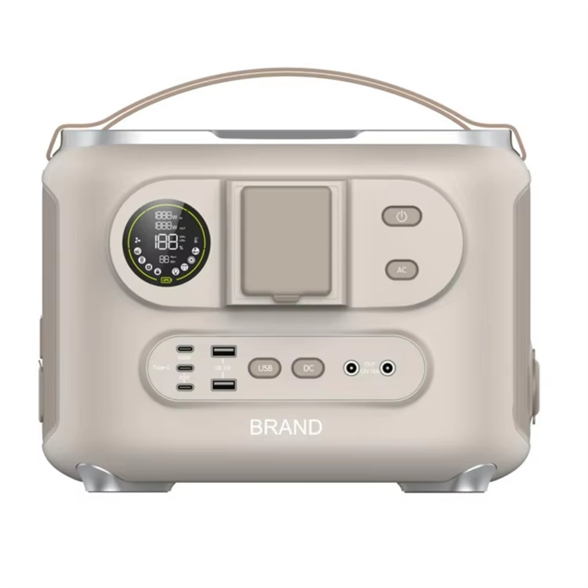 Brand New Mini LiFePo4 Hithium Battery Home Outdoor 600/800W Solar Portable Backup Electric Supply Power Banks Station Generator · image 1