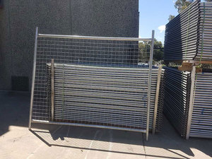 Valla Temporal Económica para Construcción en Australia, Panel de Valla Temporal con Base de Plástico Removible - Product Image 2