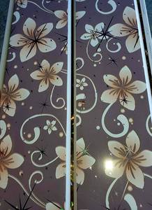 <span class=keywords><strong>Plafon</strong></span> Stretch Techo PVC Panel de pared con líneas doradas UPVC Panel de techo Mármol PVC Panel - Product Image 5