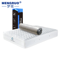 Matelas à ressorts Bonnell pour chambre à coucher, taille double, matelas compressé confortable