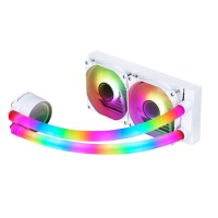 Refroidisseur de processeur SAMA PS240mm Infinity Mirror ARGB, refroidisseur d'air pour processeur, refroidisseur d'eau pour processeur, refroidisseur AIO pour Intel AMD