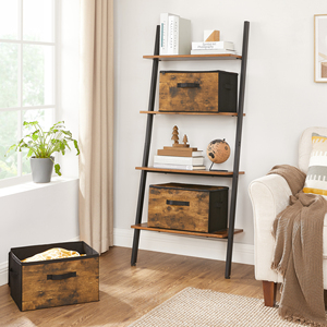 Boîtes de <span class=keywords><strong>rangement</strong></span> pliables rectangulaires pour un design moderne, 3 pièces, écologiques, pour vêtements, jouets, avec couvercle zippé, paniers avec poignées - Product Image 2