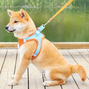 ベストハーネスの反射性のある柔らかく通気性のあるメッシュステップ猫や小型犬用のプルドッグハーネスなし - Product Image 2