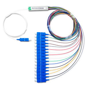 APT SC UPC PLC Mini Passive <strong>Fiber</strong> Optical Box 1X16 Single Mode Splitter <strong>Device</strong> 16 Way FTTH Steel Tube Compatible 4G 3G GSM - Product Image 2