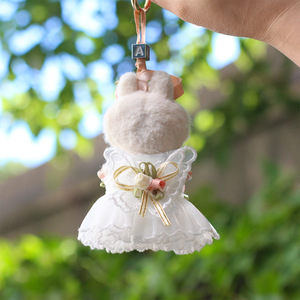 Bubu Doll Outfit Fourth Generation 10cm Bride Gown With Roses For <b>Mini</b> Doll Accessories - Product Image 2
