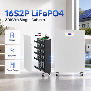 <b>48V</b> 560Ah 600Ah 628Ah LiFePO4 Solar Lithium Ion <b>Battery</b> Pack 51.2V 15kWh 20kWh 30kWh Home Energy Storage System - Product Image 4