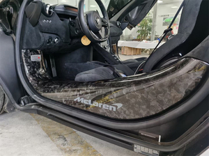 Pièces <span class=keywords><strong>d</strong></span>étachées automobiles Bandes <span class=keywords><strong>de</strong></span> <span class=keywords><strong>seuil</strong></span> <span class=keywords><strong>de</strong></span> <span class=keywords><strong>porte</strong></span> en fibre <span class=keywords><strong>de</strong></span> carbone sèche pour mclaren 540c 570s 570GT 650s 600lt 720s Pédale latérale <span class=keywords><strong>de</strong></span> voiture - Product Image 6