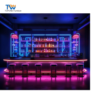 Comptoir de meubles de boîte de nuit LED Home Drink Nightclub Bar Meubles de comptoir Design - Product Image 6