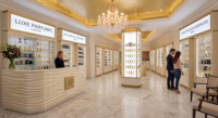 Vitrine commerciale à portes coulissantes de 6 pieds, vitrine haute à 2 portes avec porte en verre