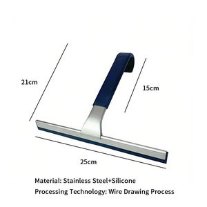 Nuovo Arrivo: Tergivetro Moderno Minimalista con Design Sospeso - Pulitore Vetri Nero Anti-Graffio per <span class=keywords><strong>Bagno</strong></span> e Cucina - Product Image 2