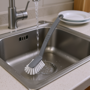 Cepillo para platos RIVAL 23cm gris acero paquete de 10 - Product Image 3