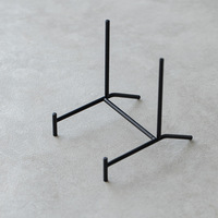 Support de présentation en fer forgé fait main, support de rangement pour gâteaux de thé Pu-erh, étagère décorative pour assiettes en céramique, décoration multifonctionnelle pour la maison