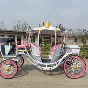 รถม้าไฟฟ้าสุดหรูสำหรับงานแต่งงาน รองรับ 4-6 คน พร้อมยางตัน - Product Image 3