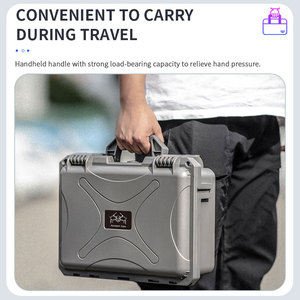 Boîte à outils STARTRC, étui étanche IP67 pour <span class=keywords><strong>DJI</strong></span> <span class=keywords><strong>Mini</strong></span> 4 Pro/<span class=keywords><strong>3</strong></span> Pro/<span class=keywords><strong>3</strong></span> avec lumière LED, étanche, anti-poussière, antichoc, boîte de rangement - Product Image 5
