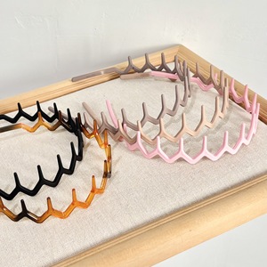 <span class=keywords><strong>Serre</strong></span>-têtes <span class=keywords><strong>zigzag</strong></span> pour femmes, accessoires de mode pour coiffures lissées, <span class=keywords><strong>serre</strong></span>-têtes ondulés confortables, <span class=keywords><strong>serre</strong></span>-tête peigne avec dents - Product Image 5