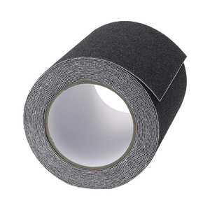 Cinta Antideslizante de Alta Fricción, Impermeable, Negra, para Caminar Seguro en Escaleras y Pisos, Cinta de Advertencia Antideslizante - Product Image 6