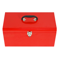 Armoire de rangement d'outils en acier robuste à ouverture rabattable avec compartiments séparateurs, rangement pour garage et atelier, capacité de charge de 150 kg