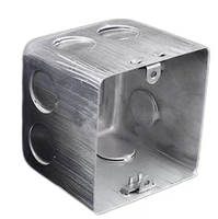 Boîte de jonction électrique en fer galvanisé 3*3 personnalisable Electronics & Instrument Enclosure3 * 6